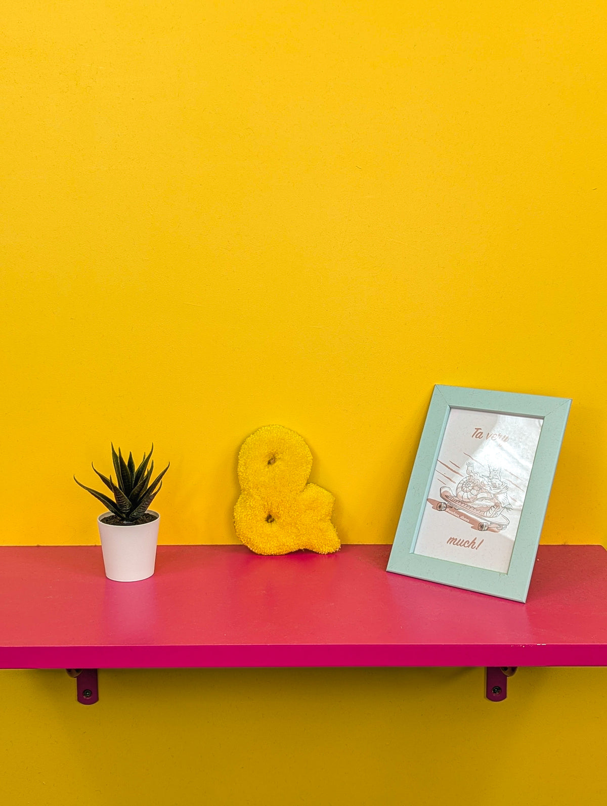 Tufted Fluffy Alphabet Wall Letter & - Colourful Kids Room Decor, Cute Nursery Accent, Personalised Wall Display p